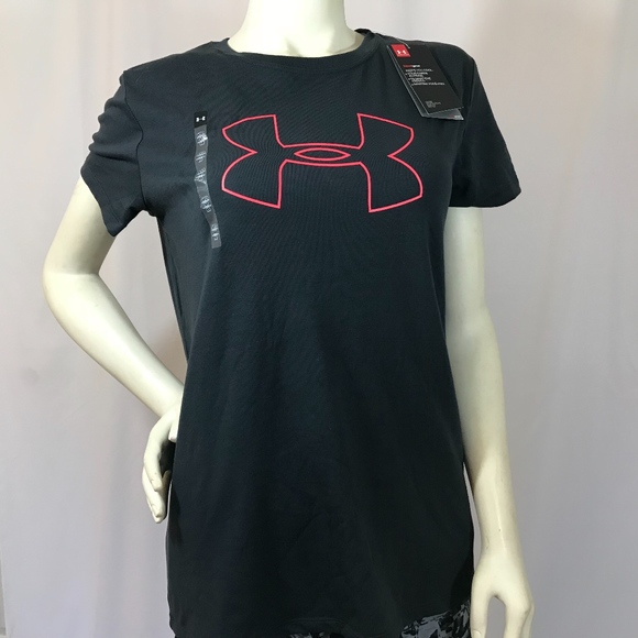 Under Armour UA Big Logo T Shirt TEE Short Sleeve - Picture 1 of 8
